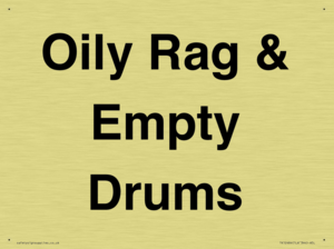 Oily Rag & Empty Drums